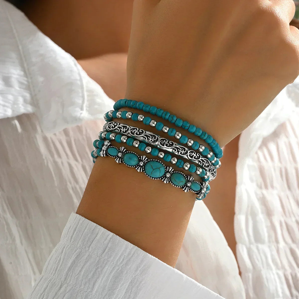 Pulsera Lucia Valmont — Elegancia irresistible | Turquesa