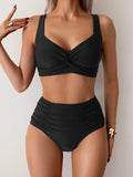 Bikinis Isabelle Valmont — confianza que brilla bajo el sol | Bikini Set Talle Alto Estival