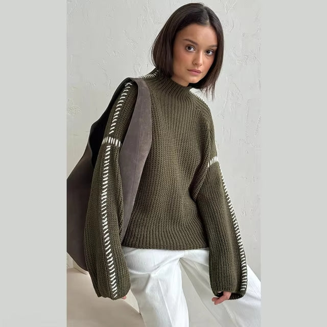 Jersey Oversize Valmont — Elegancia irresistible | Gris
