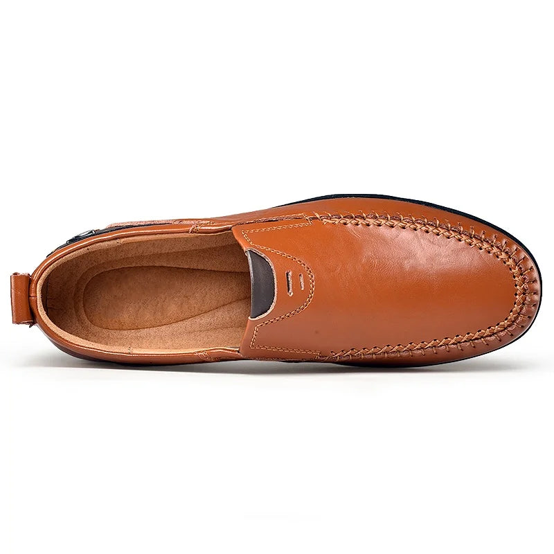 Mocasín Pierre Valmont — Cuero Premium Hombre | Negro, Marrón y Mostaza