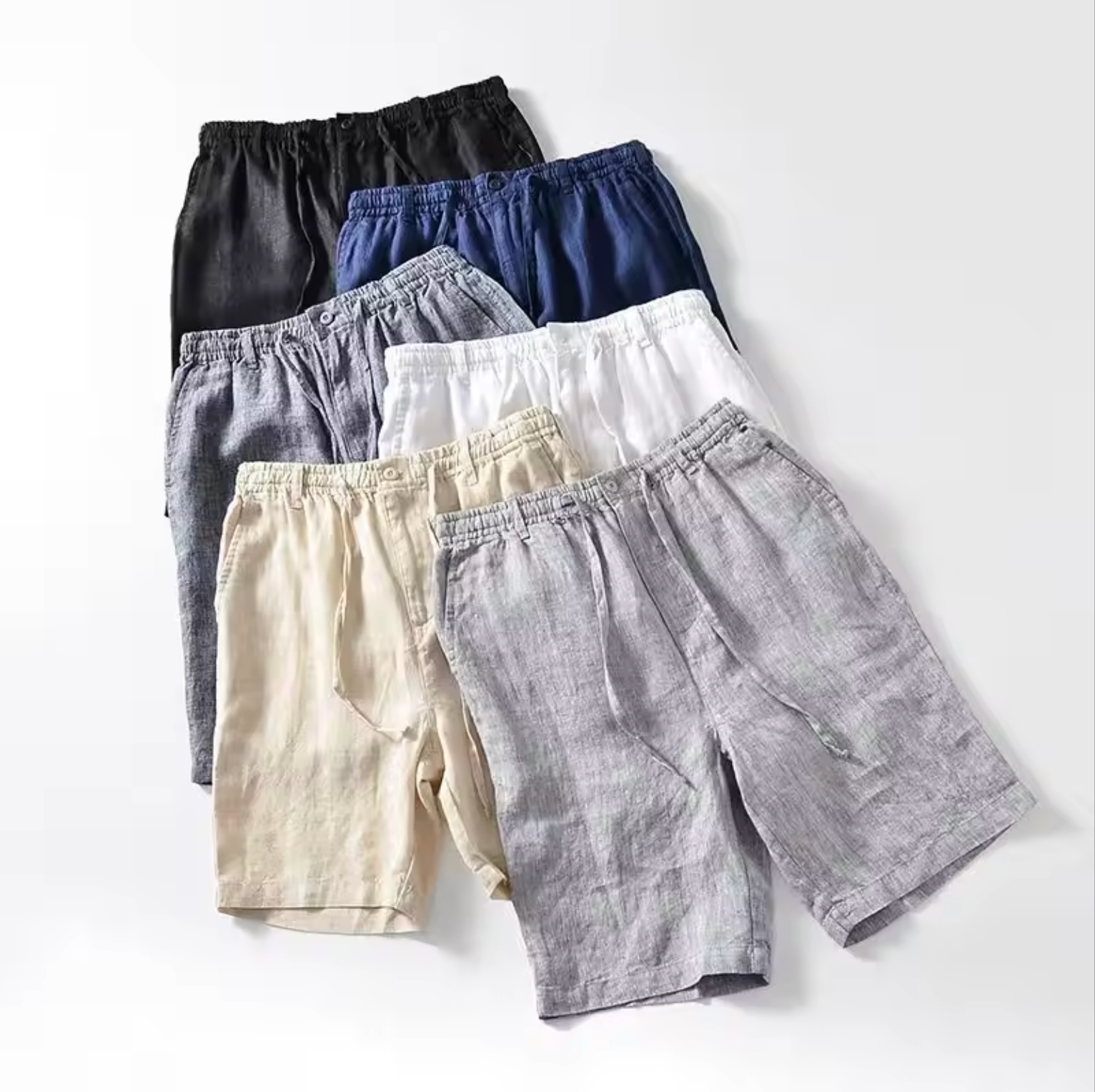 Short Lin Valmont — Distinción sin esfuerzo | Beige