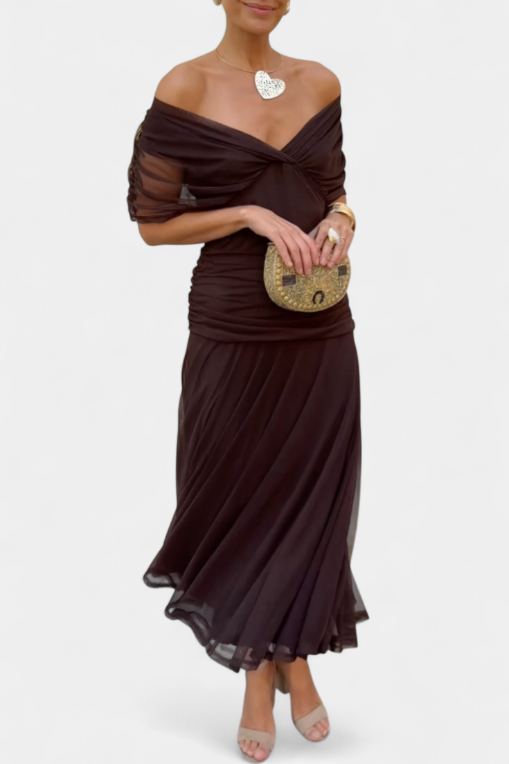 Vestido Maxi Florendra Valmont — Elegancia irresistible | Blanco