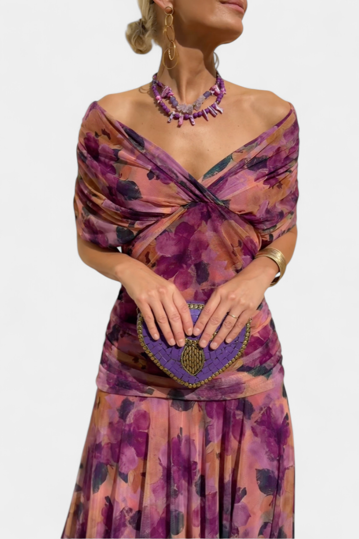 Vestido Maxi Florendra Valmont — Elegancia irresistible | Blanco