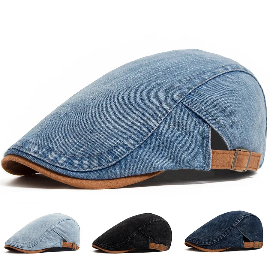 Gorras Robert Valmont — estilo que define cada salida | Gorra Denim Algodón Premium