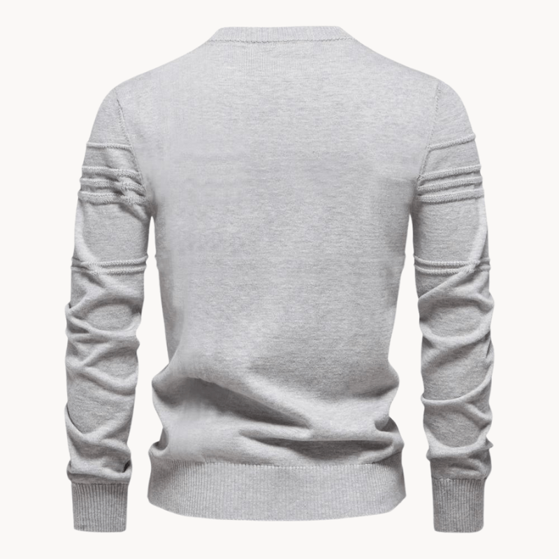 Óscar Valmont — Jersey Cuadros Elegante Hombre | Estilo Británico