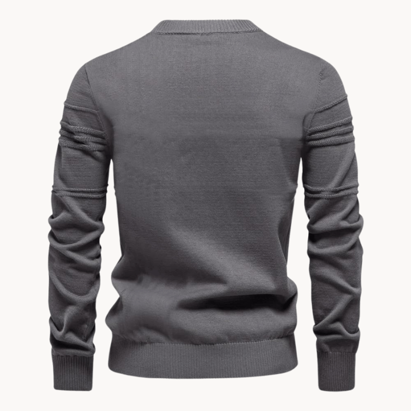 Óscar Valmont — Jersey Cuadros Elegante Hombre | Estilo Británico