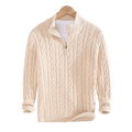 Jersey Half-Zip Valmont — Distinción sin esfuerzo | Gris