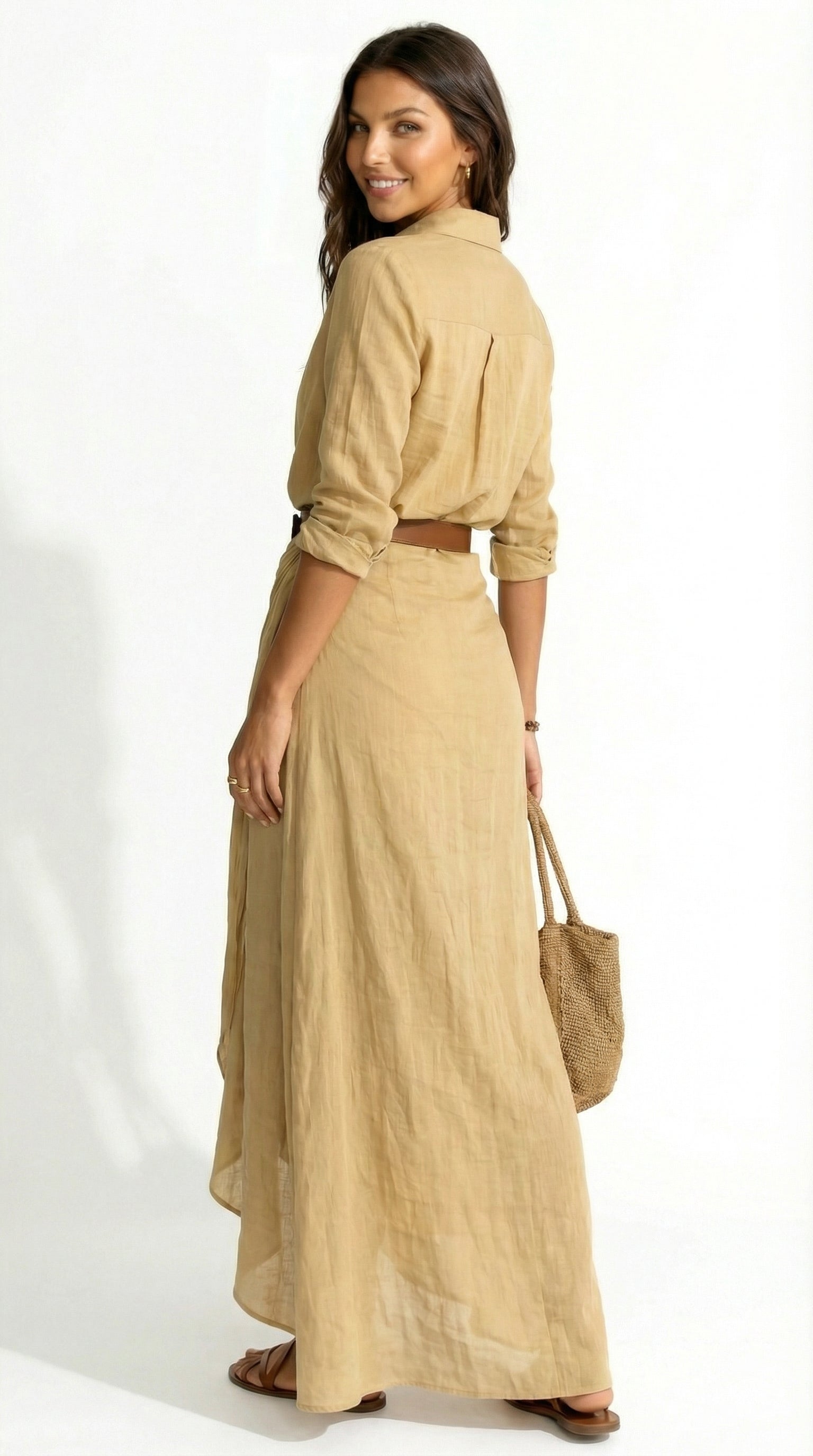 Victoria Valmont — Vestido Largo Casual Primavera | Feminidad Effortless