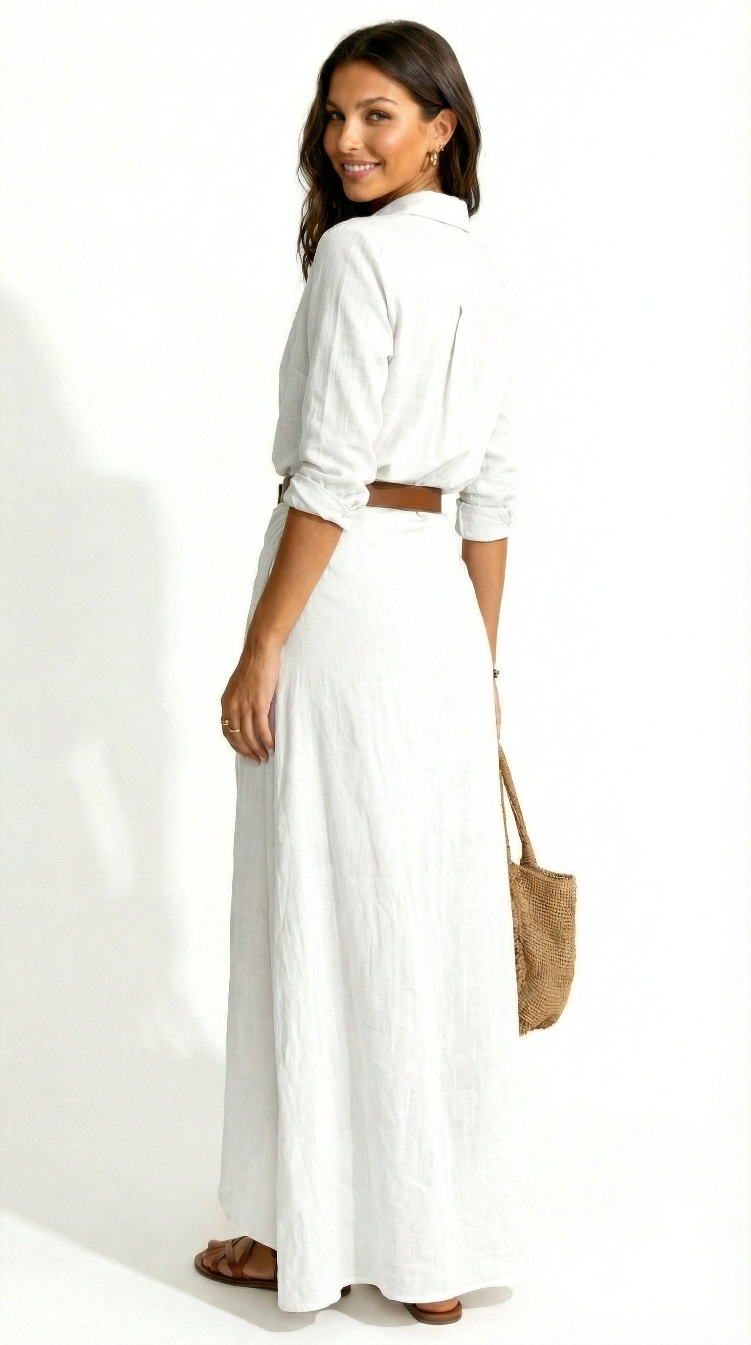Victoria Valmont — Vestido Largo Casual Primavera | Feminidad Effortless