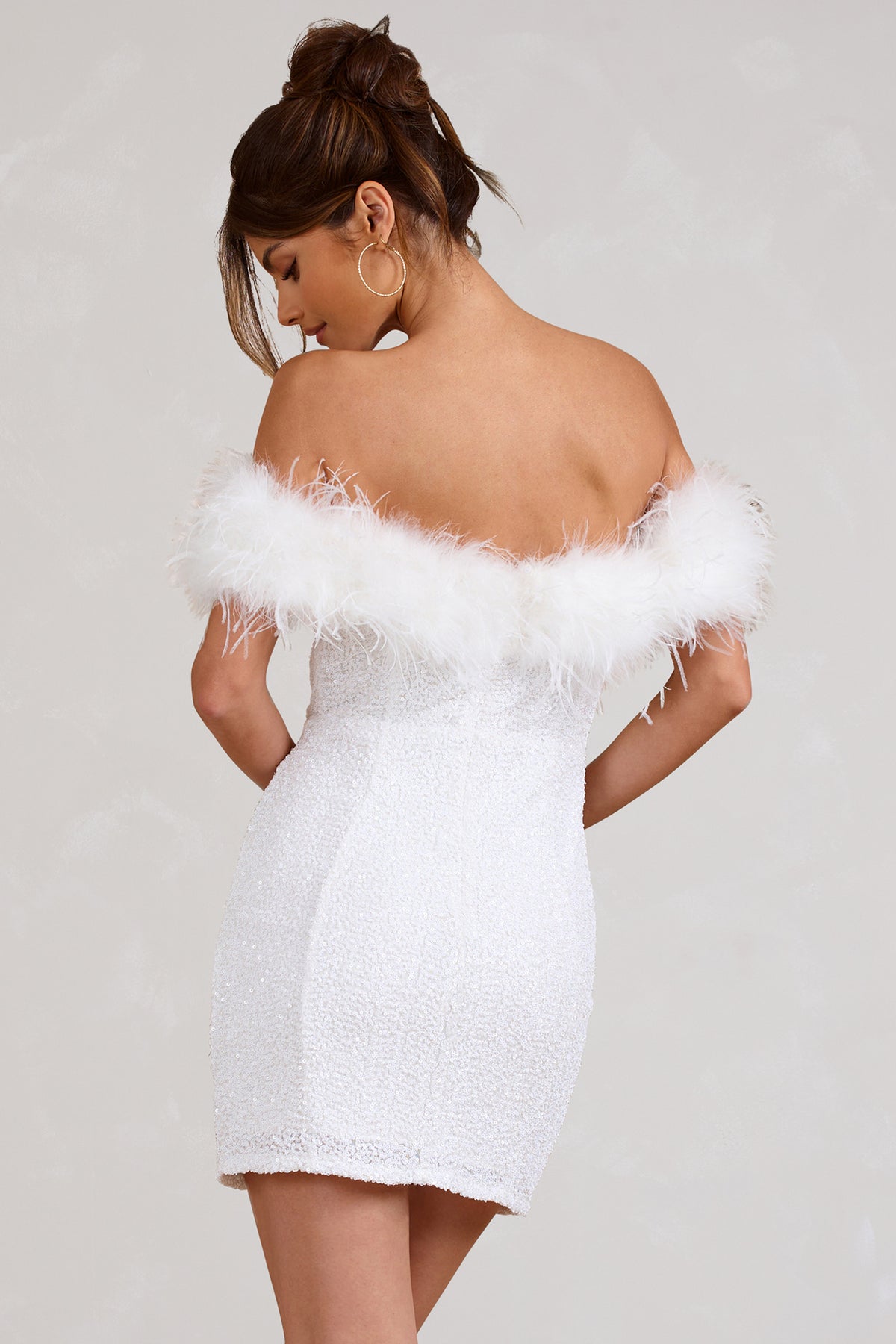 Vestido de Fiesta Plumes Valmont — Elegancia irresistible | Dorado
