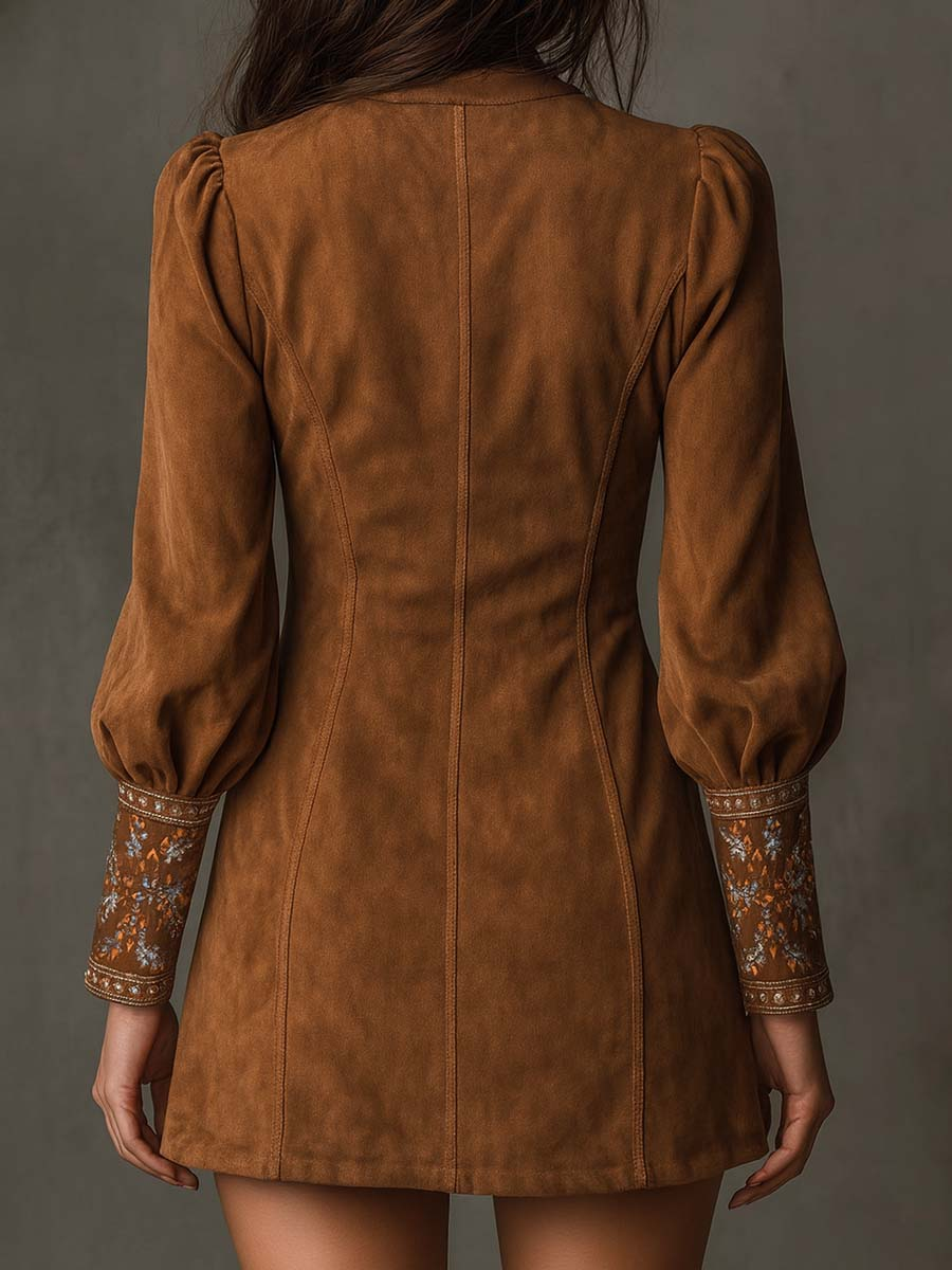 Ania Valmont — Vestido Corto de Terciopelo | Signature Collection