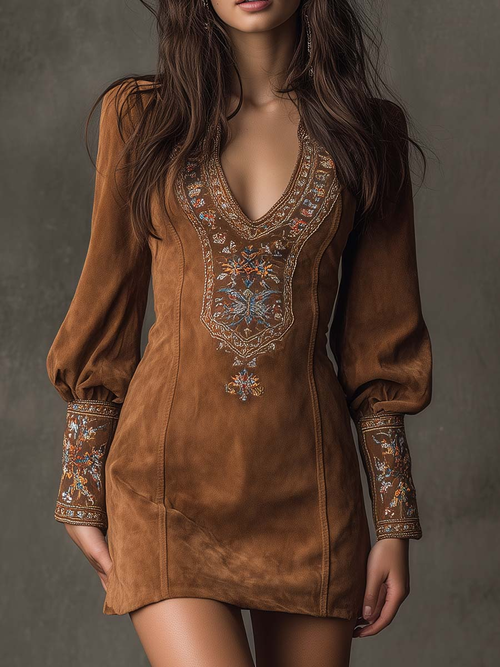 Ania Valmont — Vestido Corto de Terciopelo | Signature Collection
