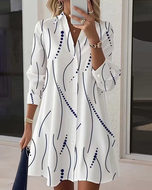 Camisa Ondine Valmont — Cuello Ondulado Elegante Mujer