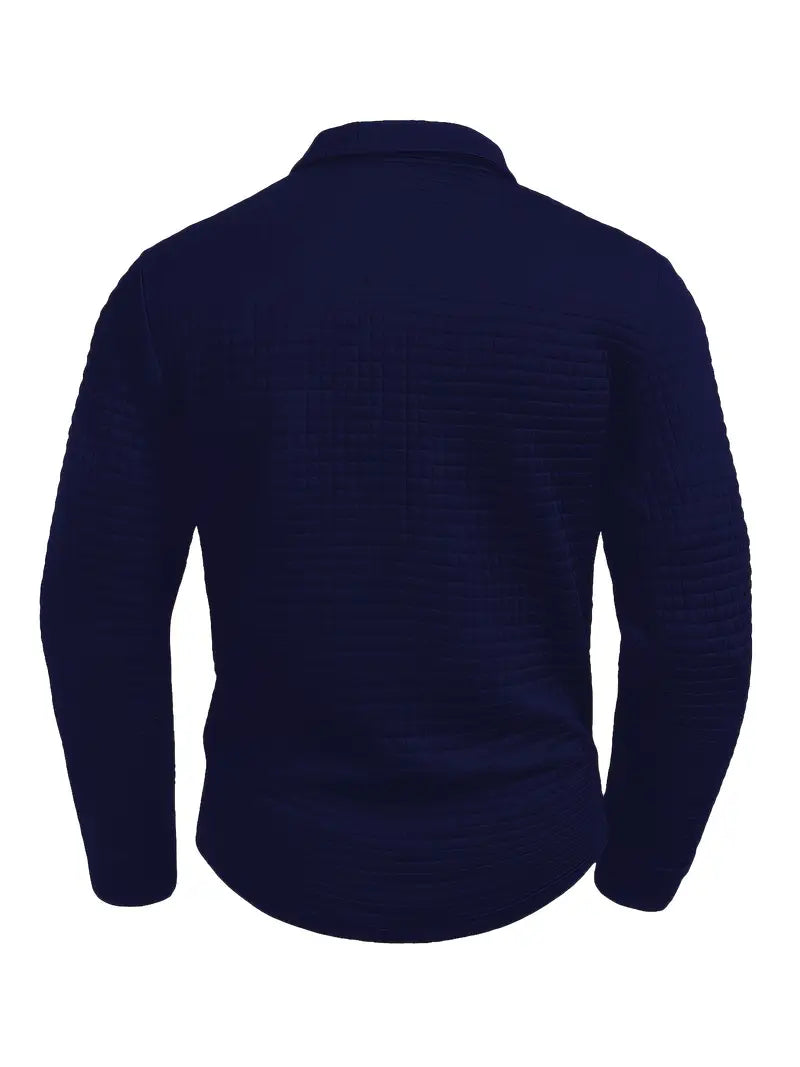 Polo Luxe Valmont — Distinción sin esfuerzo | Azul