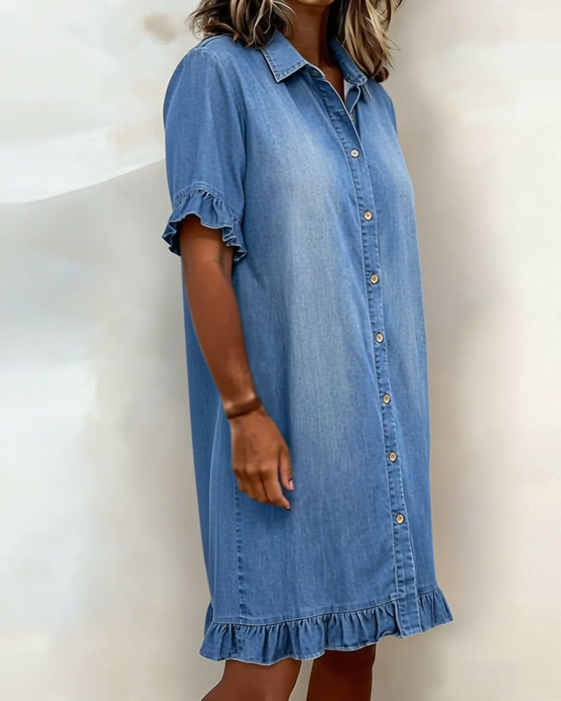 Vestidos Claire Valmont — feminidad que te transforma | Vestido Vaquero Fluido & Femenino