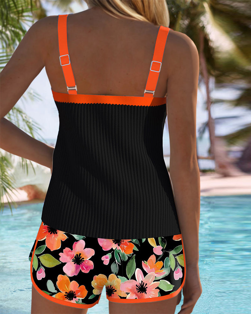 Tankinis Capucine Valmont — elegancia balnear sin límites | Tankini Elegante Dos Piezas