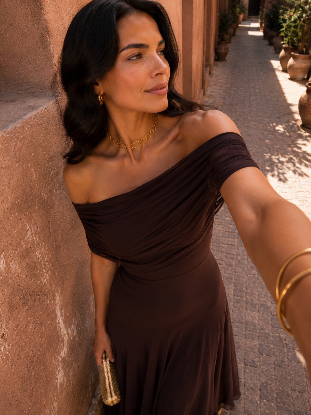 Toledo Marrón Valmont — Vestido | Colección Marrakech