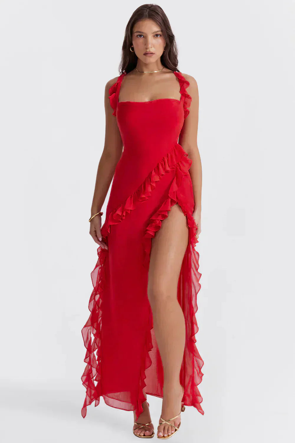 Vestido Fendue Valmont — Elegancia irresistible | Negro