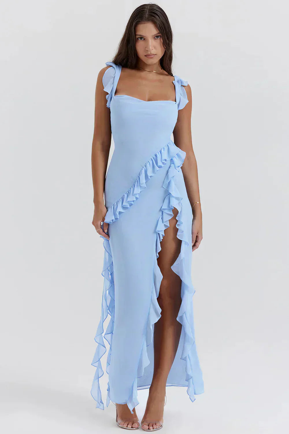 Vestido Fendue Valmont — Elegancia irresistible | Negro