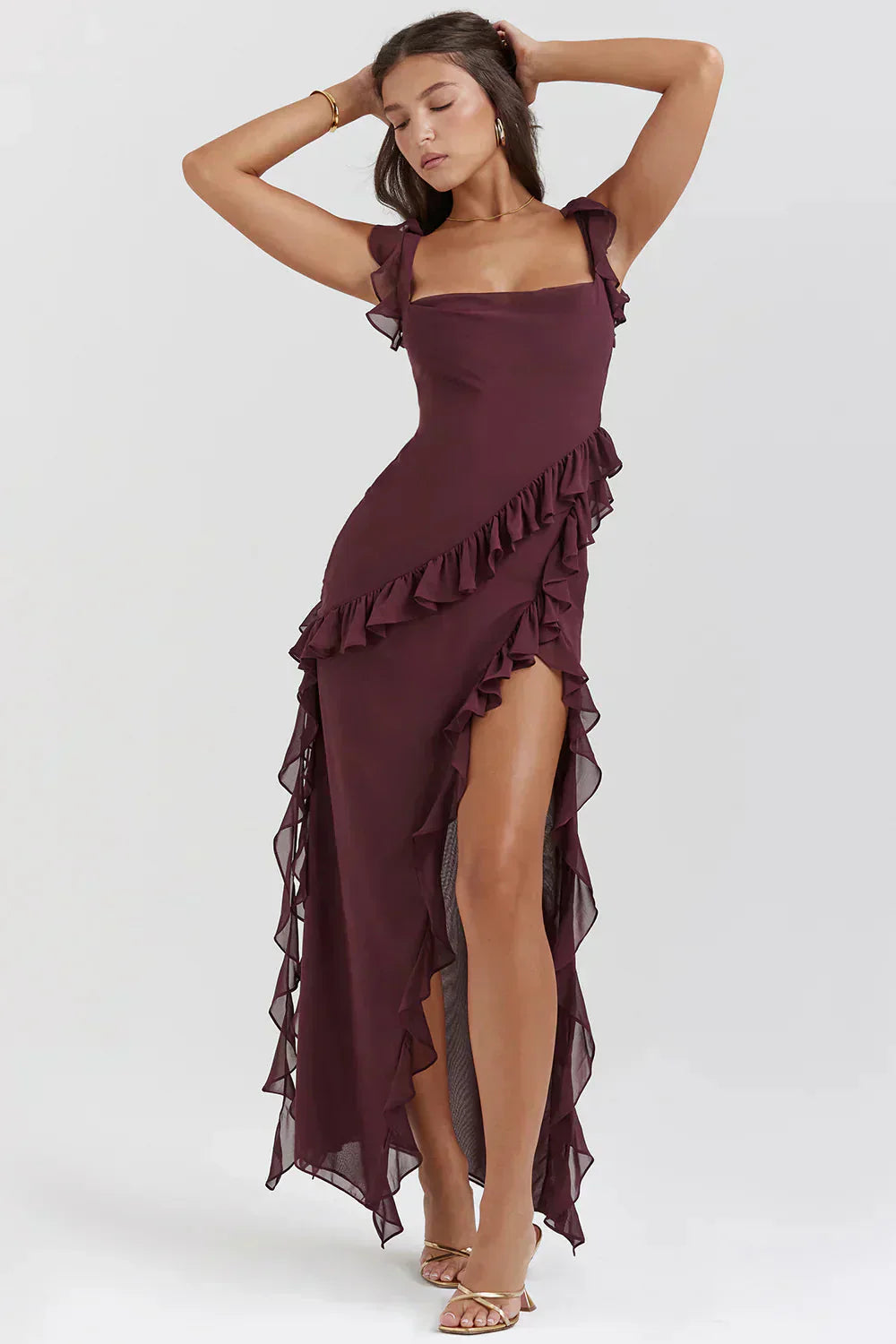 Vestido Fendue Valmont — Elegancia irresistible | Negro