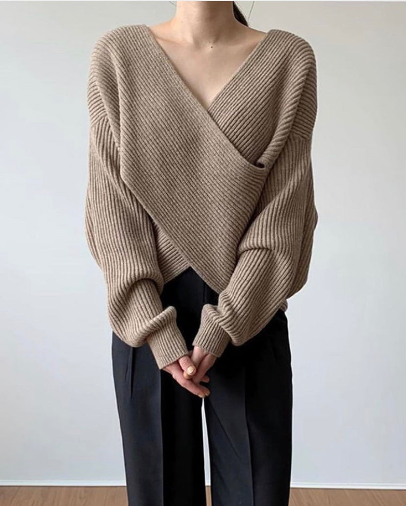 Jersey Croisé II Valmont — Elegancia irresistible | Blanco