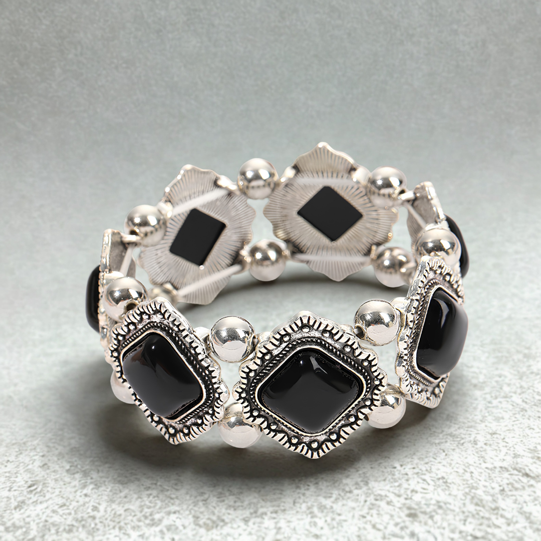 Pulsera Nomade Concho Valmont — Elegancia irresistible | Blanco
