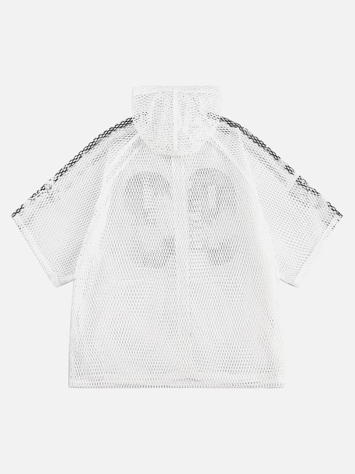 Camiseta Manga Larga Snake Mesh Hoodie Valmont — Distinción urbana irresistible | Urban