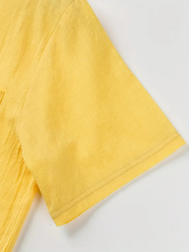 Camisa Summer Valmont — Distinción sin esfuerzo | Azul