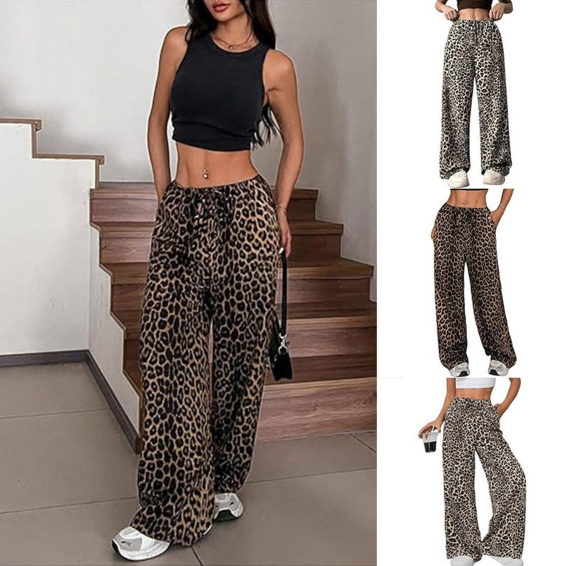 Léopard Valmont — Pantalón Casual Cintura Alta Leopardo | Audacia Felina