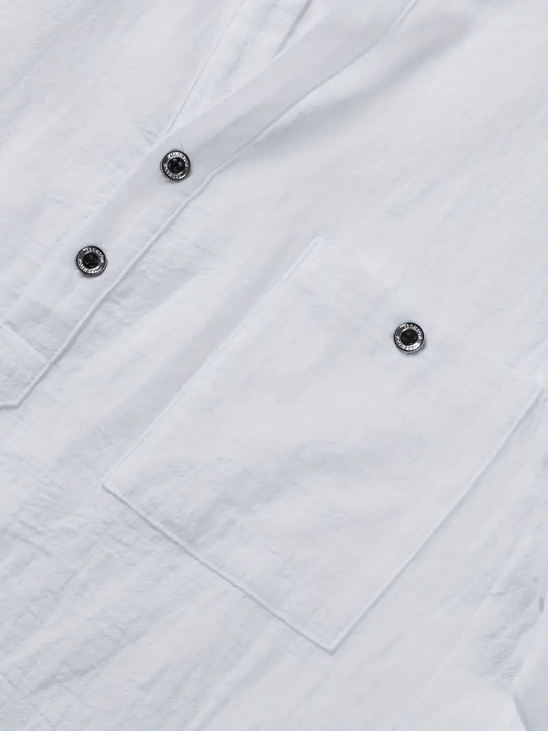 Camisa Summer Valmont — Distinción sin esfuerzo | Azul