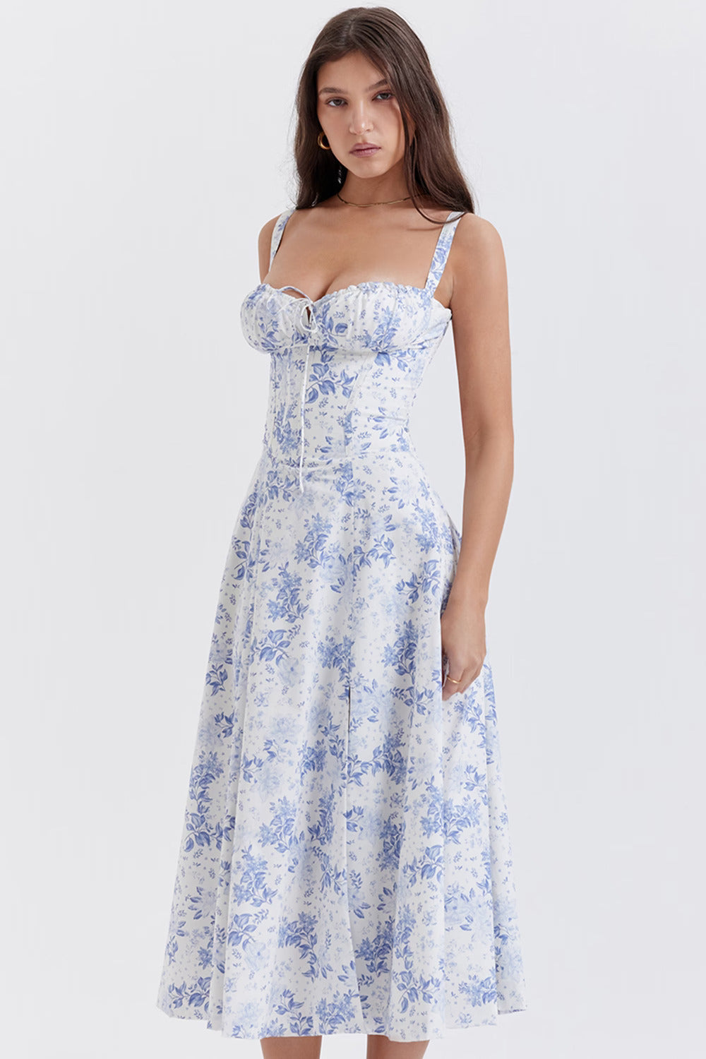 Lucie Valmont — Vestido Mediterráneo | Brisa del Sur