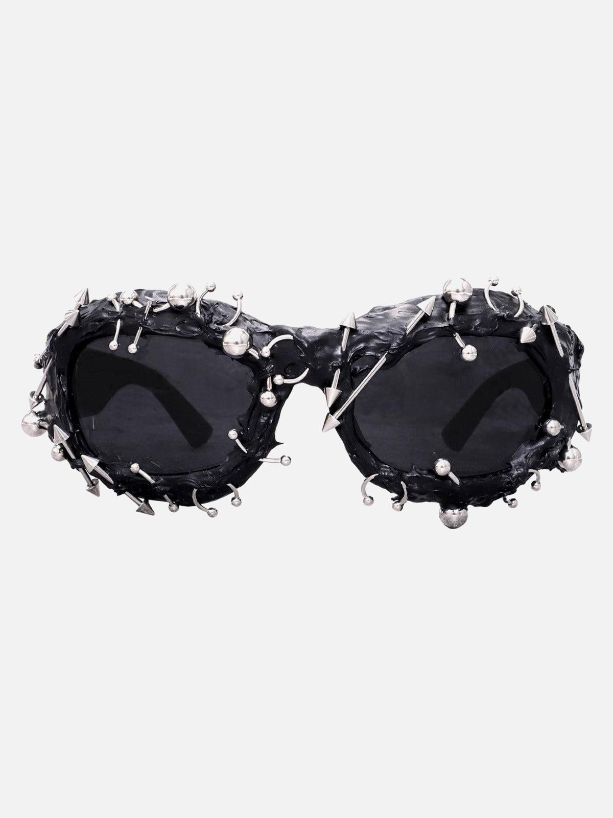 Gafas Rivet Punk Valmont — Actitud irresistible | Negro