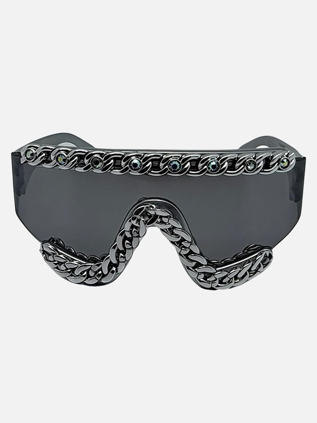 Gafas Chain Glam Valmont — Actitud irresistible | Dorado