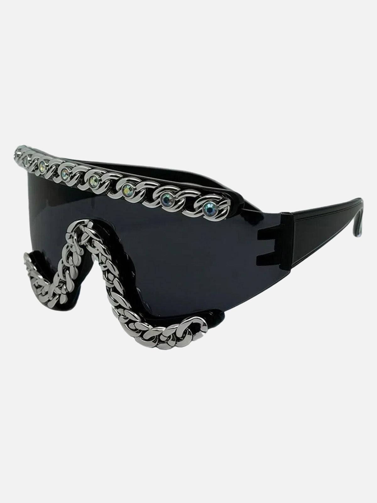 Gafas Chain Glam Valmont — Actitud irresistible | Dorado