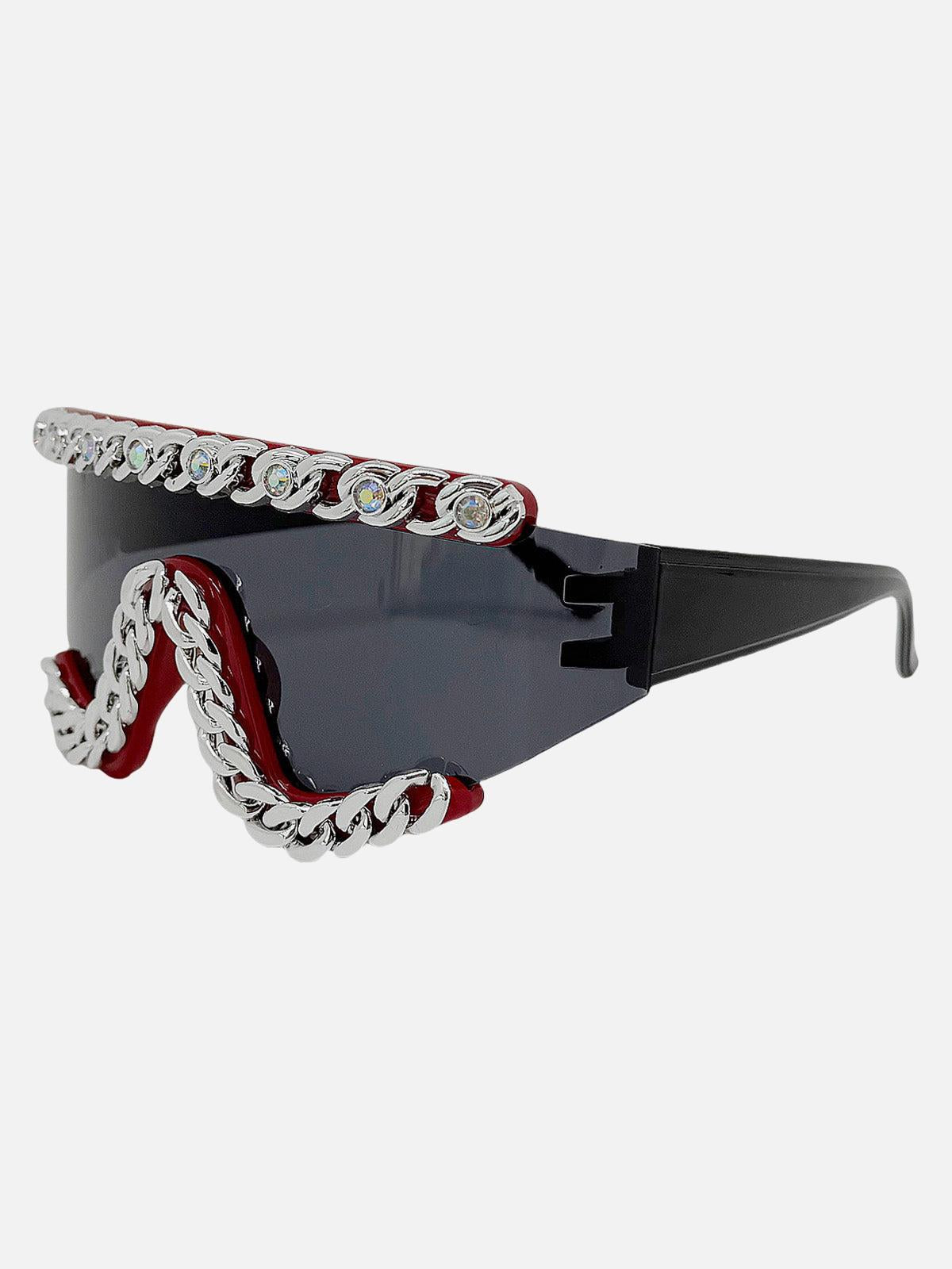 Gafas Chain Glam Valmont — Actitud irresistible | Dorado