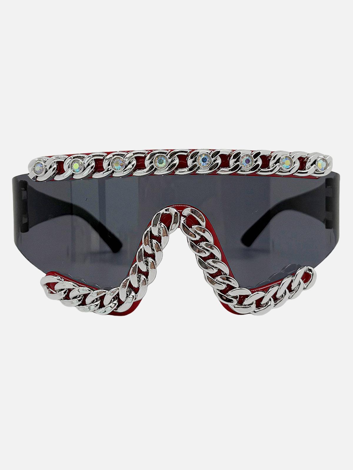 Gafas Chain Glam Valmont — Actitud irresistible | Dorado