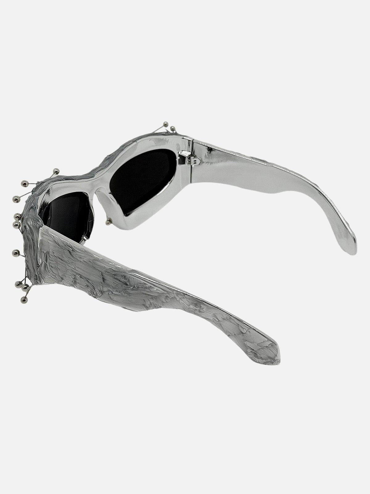 Gafas Beaded Hip-Hop Valmont — Actitud irresistible | Negro