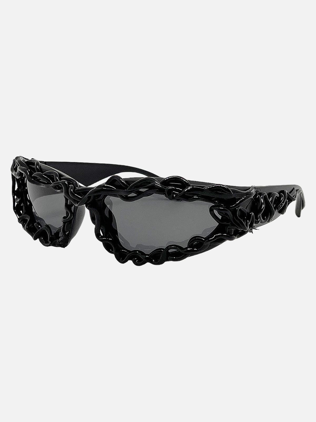 Gafas Futuristic Punk Valmont — Actitud irresistible | Negro