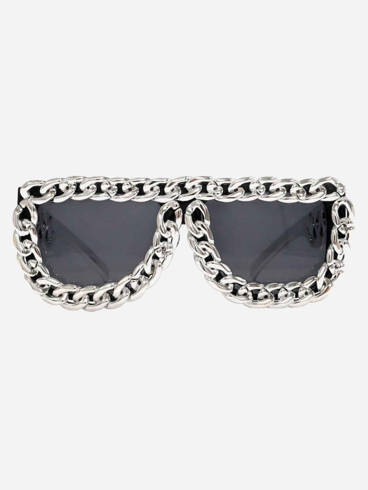 Gafas Square Chain Valmont — Actitud irresistible | Negro