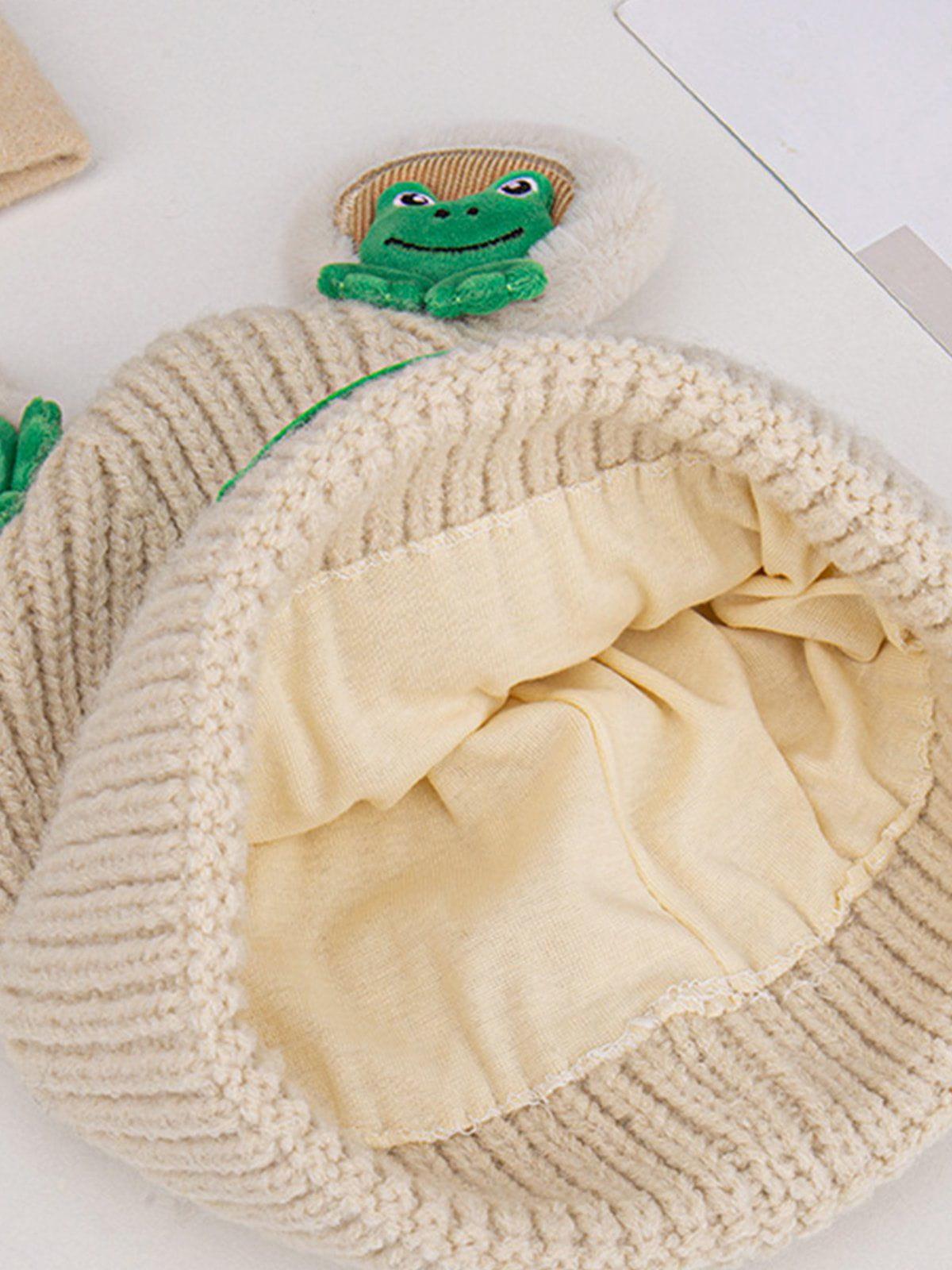 Gorro 3D Frog Valmont — Actitud irresistible | Verde