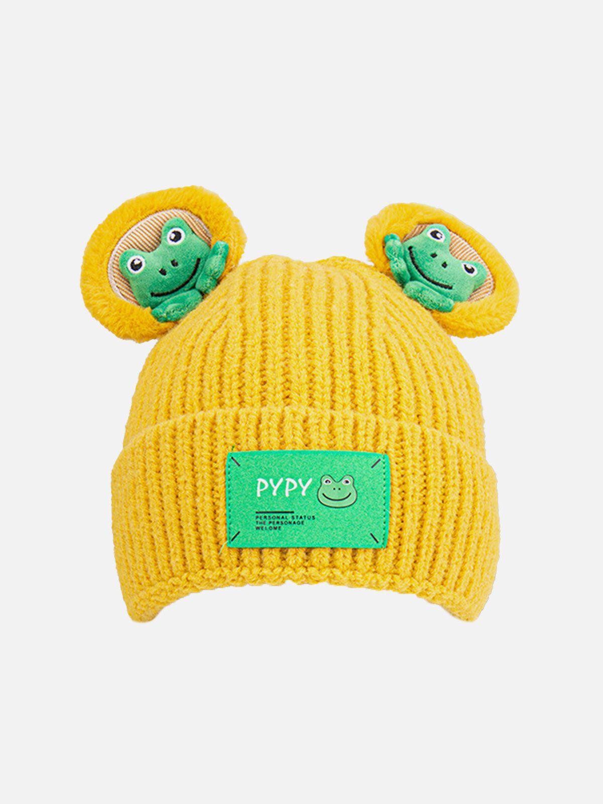 Gorro 3D Frog Valmont — Actitud irresistible | Verde