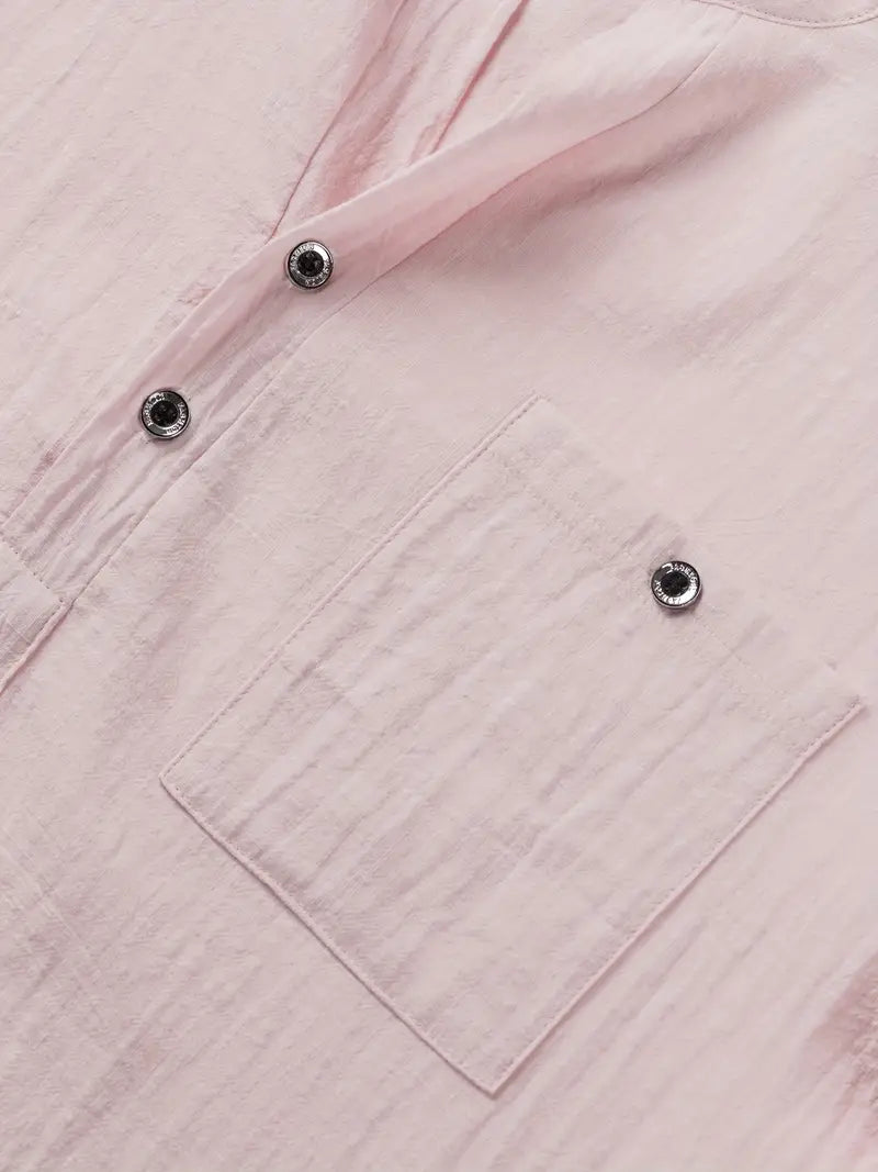 Camisa Summer Valmont — Distinción sin esfuerzo | Azul