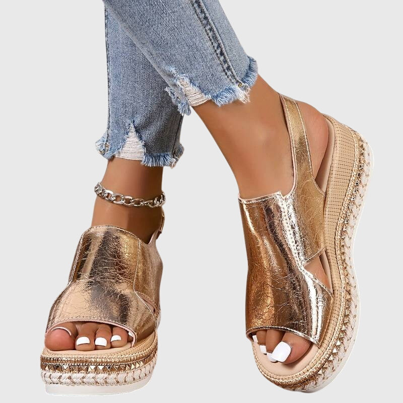 Sandalias Veronica Valmont — libertad que acaricia el suelo | Sandalias Ortopédicas Elegantes