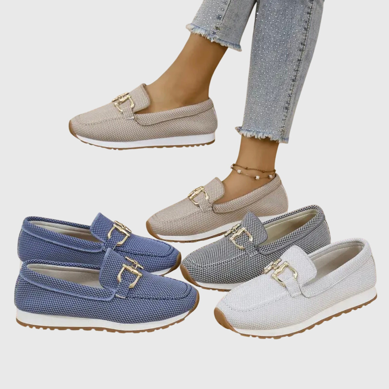 Zapatos SUSIE Valmont — confort que camina contigo | Zapatillas Loafer Ortopédicas