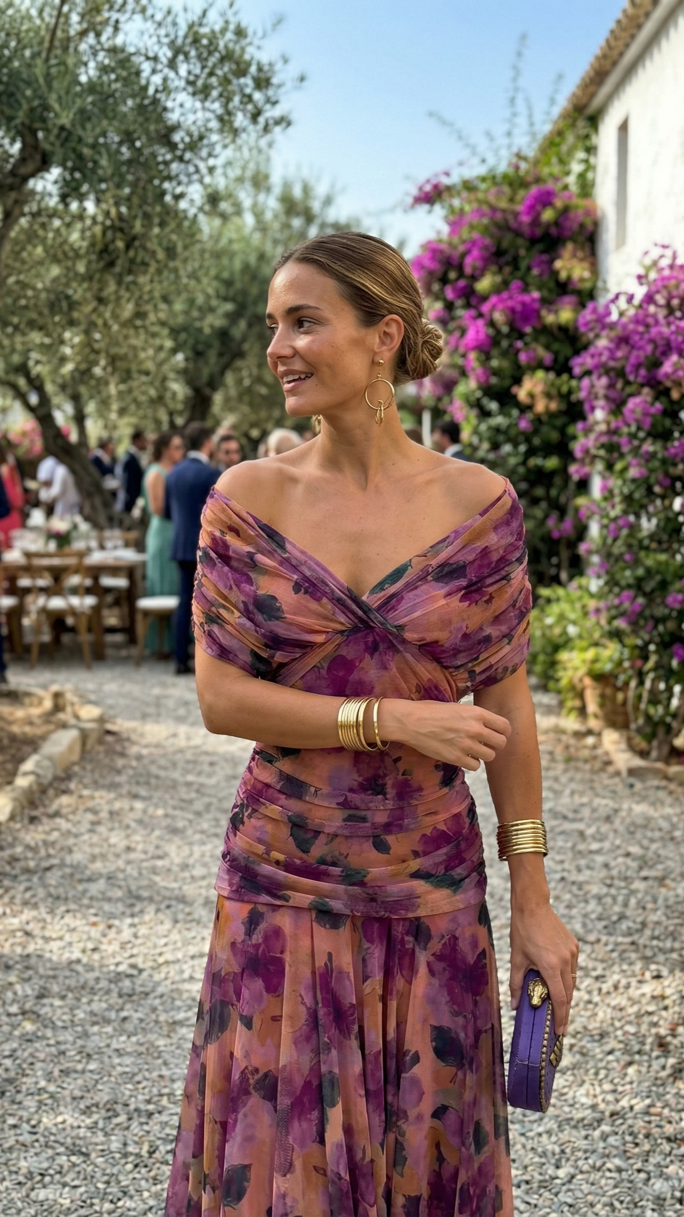 Nora Valmont — Vestido Largo Escote en V Edición Limitada | Sevilla
