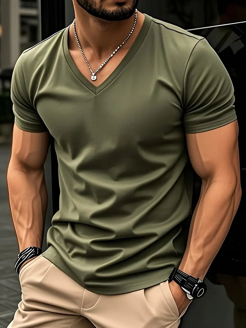 Camiseta Stylé Valmont — Distinción sin esfuerzo | Negro