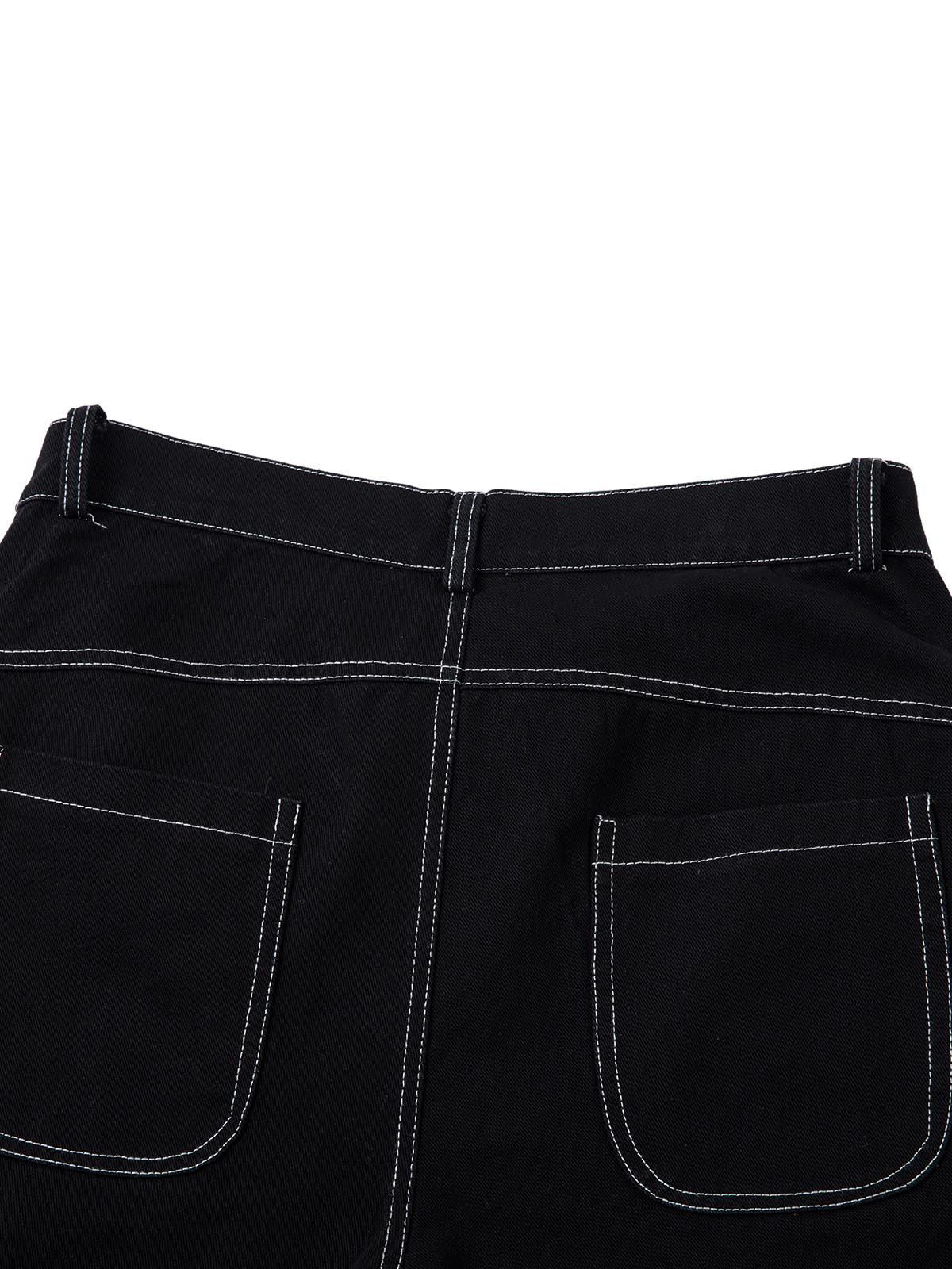 Vaquero Bordado Deconstruido Valmont — Distinción urbana irresistible | Denim