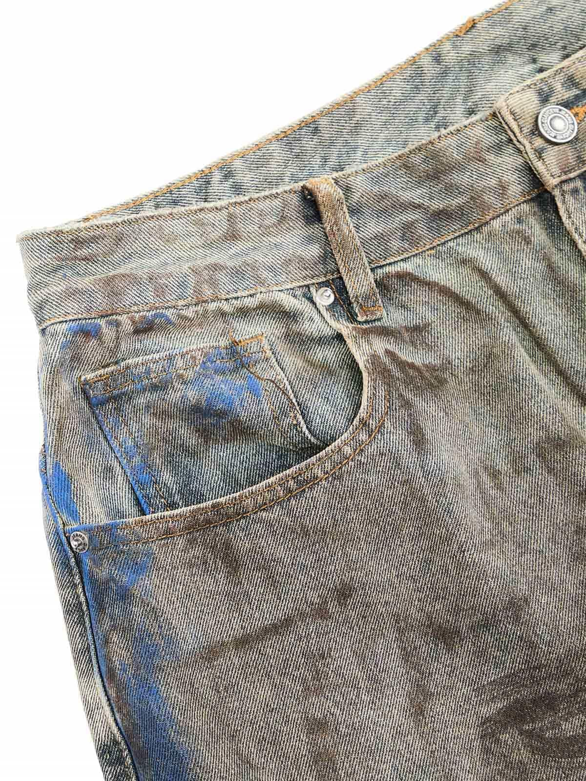 Vaquero Dirty Dye Wasteland Valmont — Distinción urbana irresistible | Dirty Dye