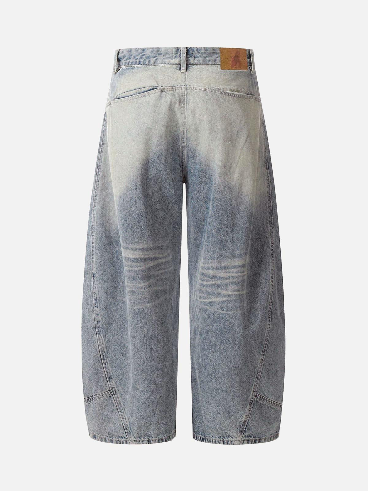 Vaquero Barrel Roto Valmont — Distinción urbana irresistible | Denim