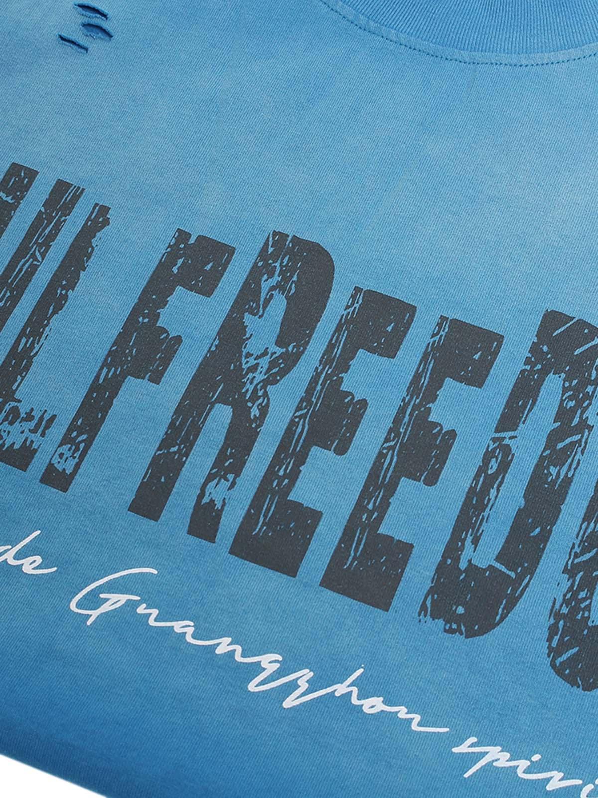 Camiseta Gradient Letter Valmont — Distinción urbana irresistible | Degradado